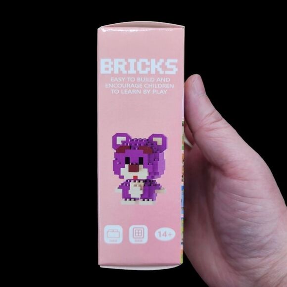 Brand New Disney Toy Story Lotso Bricks Lego Figure - Picture 3 of 5